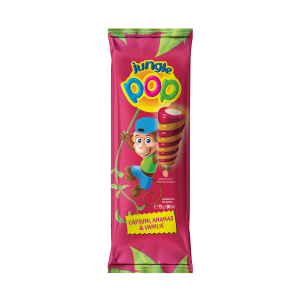 JUNGLE POP Înghețată cu căpșuni, ananas și vanilie