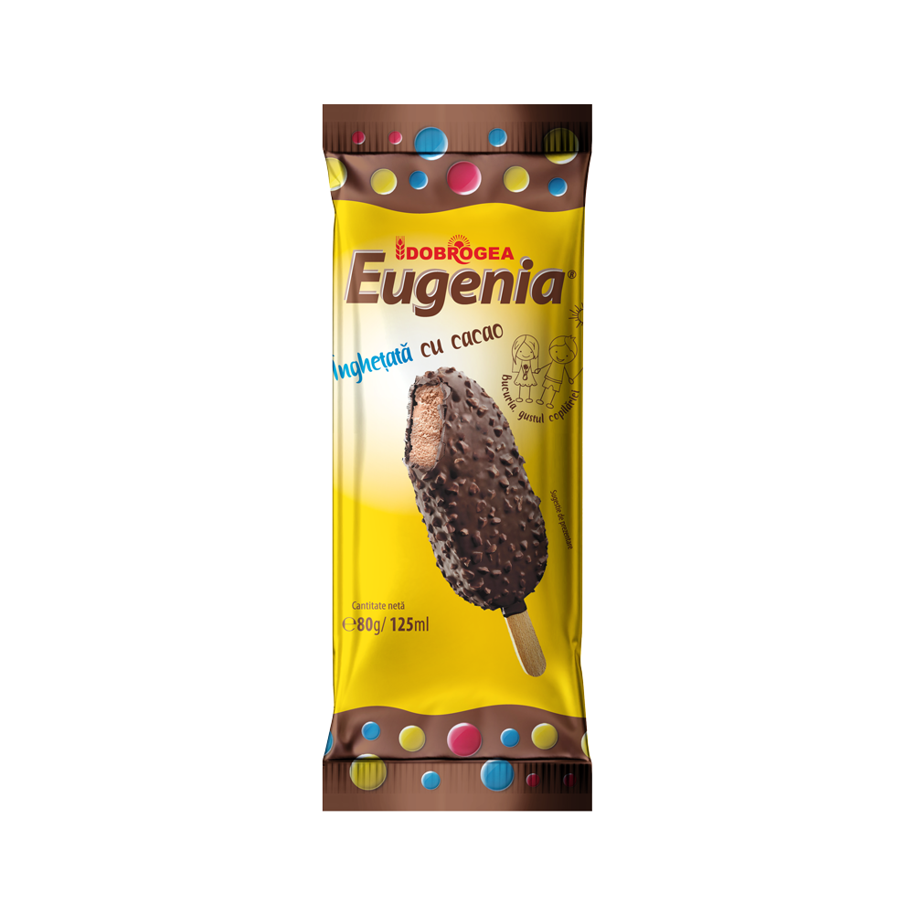 EUGENIA Înghețată cu rom și biscuiți