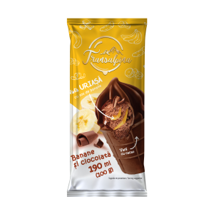 TRANSALPINA Înghețată cu ciocolată și banane